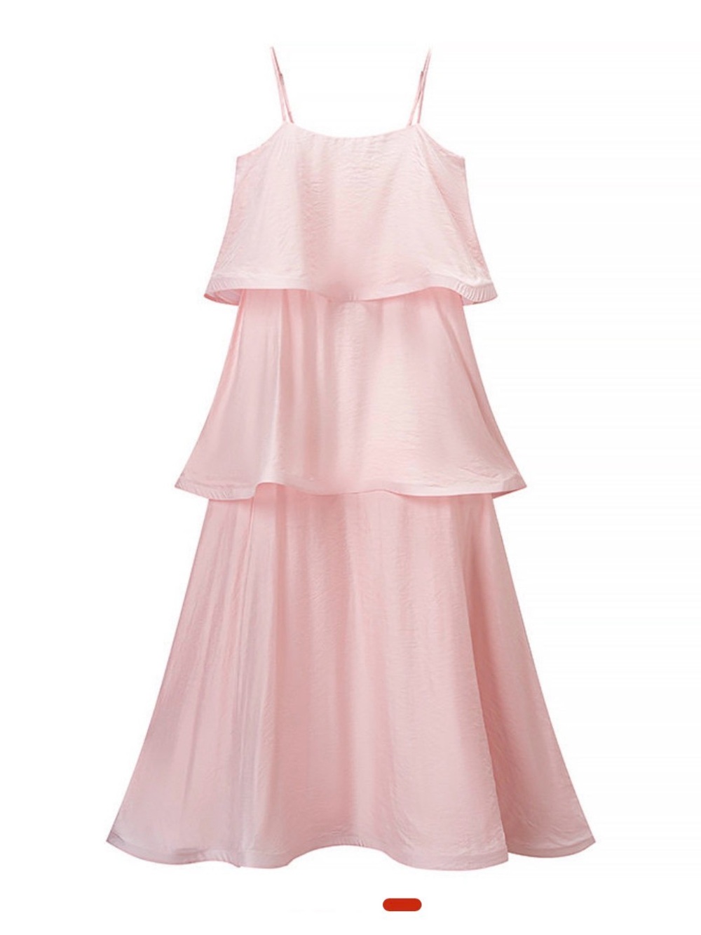 A Classy Chic Boutique Pale Pink Spaghetti Strap Dress - Picture 2 of 16
